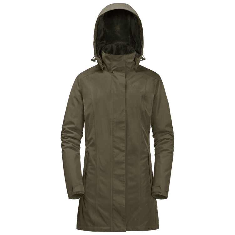 Madison Avenue Coat Origin Brand Jack Wolfskin Granite