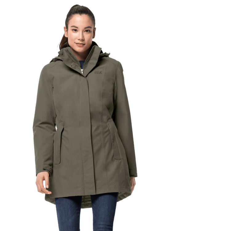 Madison Avenue Coat Origins Grape Leaf Brand Jack Wolfskin