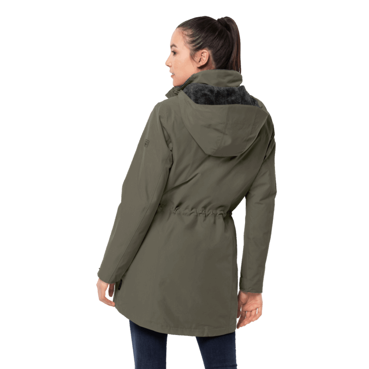 Madison Avenue Coat Origins Grape Leaf Brand Jack Wolfskin