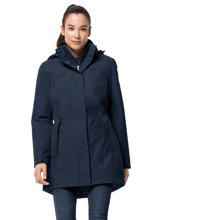 Brand Jack Wolfskin Midnight Blue Brand Madison Avenue Coat