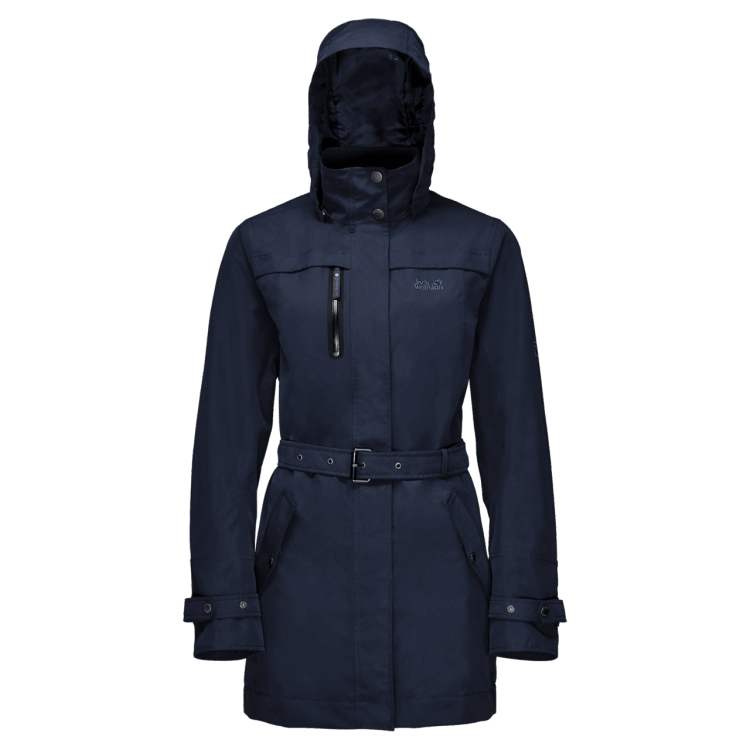 Brand Jack Wolfskin Hot Midnight Blue Kimberley Coat