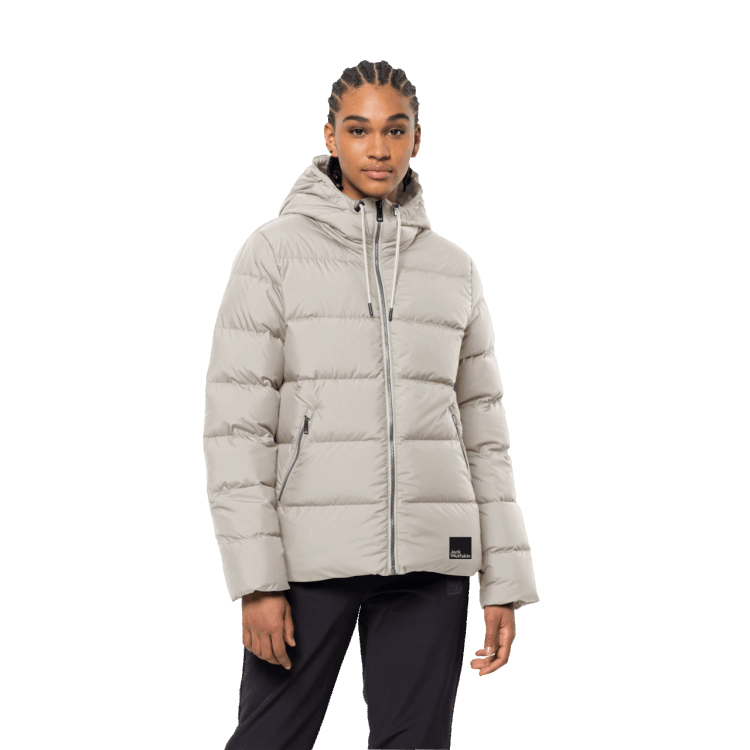 Winter Pearl Women's Frozen Palace Jacket Brand Jack Wolfskin Origins