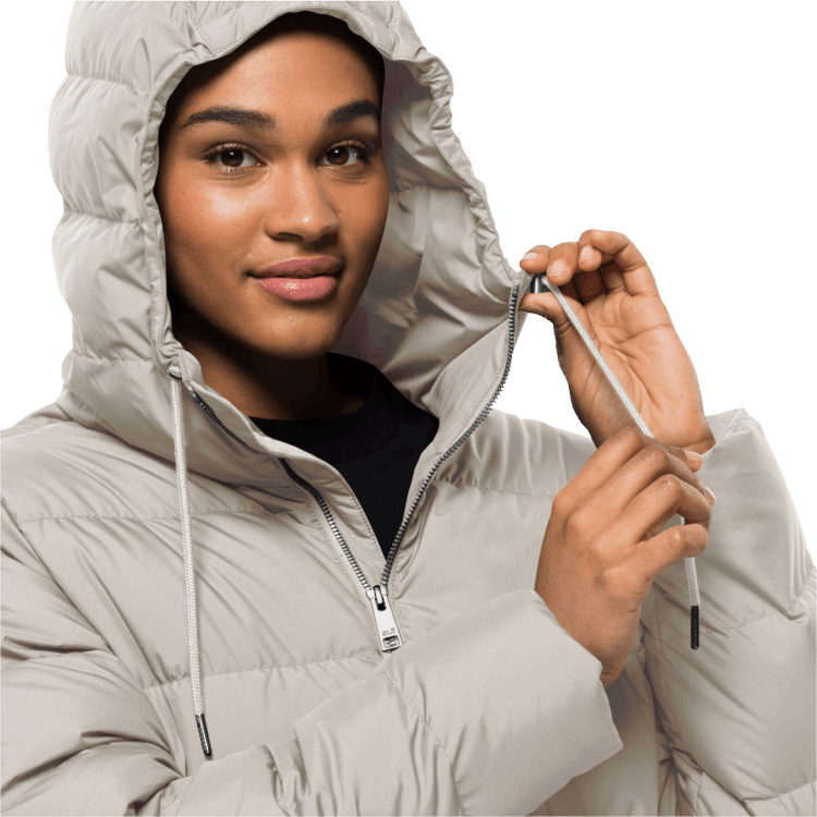 Winter Pearl Women's Frozen Palace Jacket Brand Jack Wolfskin Origins