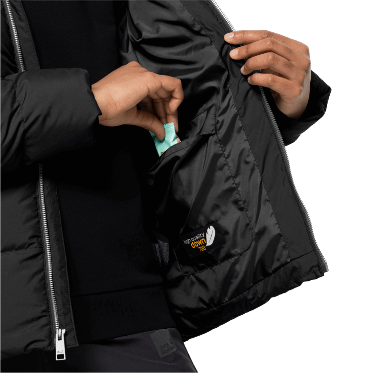 Brands Women's Frozen Palace Jacket Brand Jack Wolfskin Black
