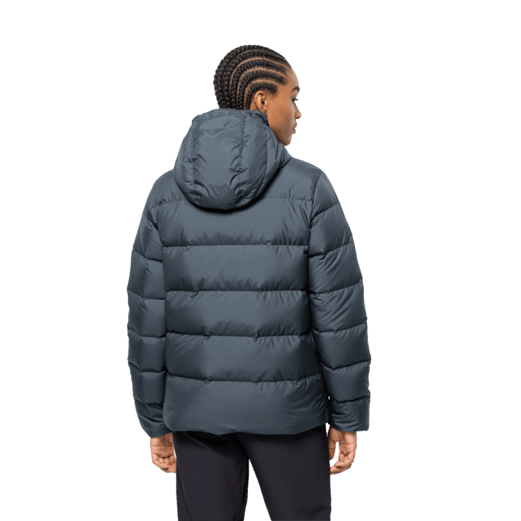 Original Women's Frozen Palace Jacket Slate Blue Brand Jack Wolfskin