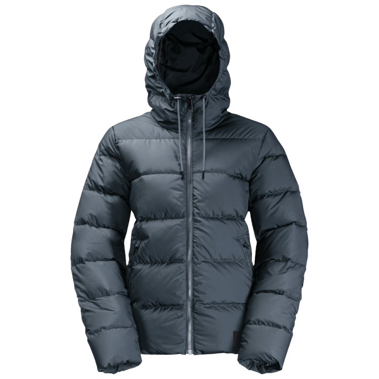 Original Women's Frozen Palace Jacket Slate Blue Brand Jack Wolfskin