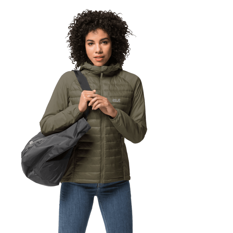 Women's JWP Hybrid Granite Origins Brand Jack Wolfskin