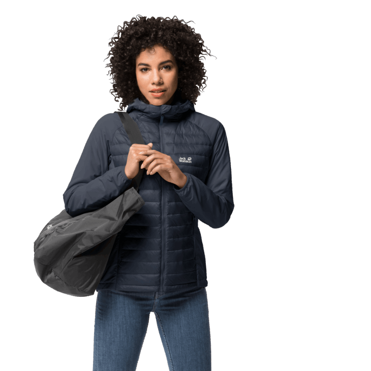 Women's JWP Hybrid Brands Night Blue Brand Jack Wolfskin