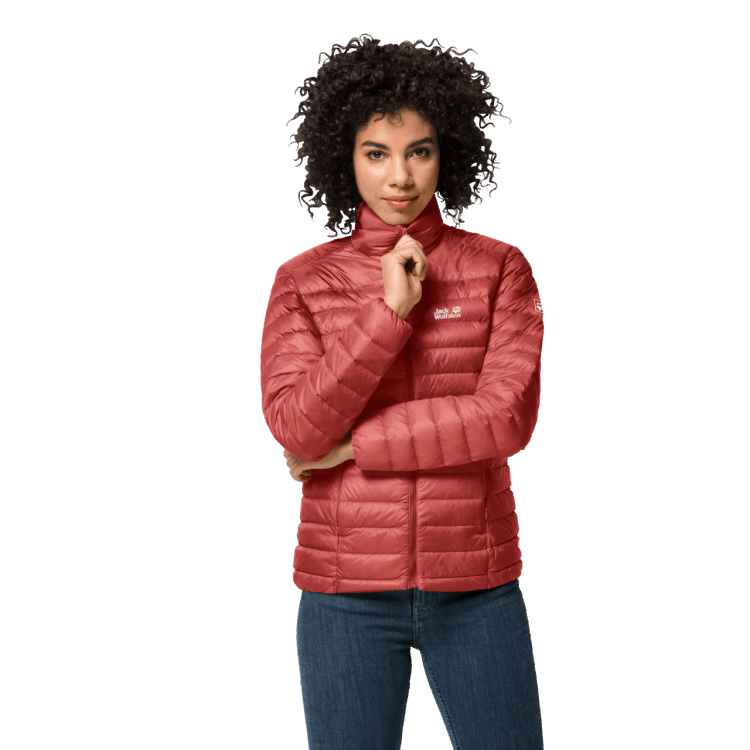 Coral Red Brand Jack Wolfskin Women's JWP Down Origin
