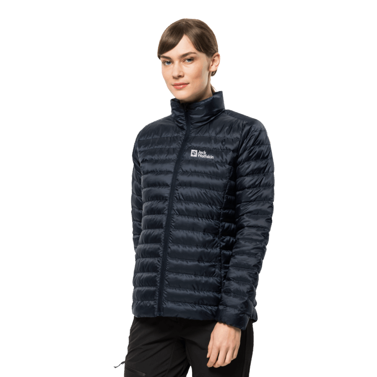 Hot Women's Pack & Go Down Jacket Brand Jack Wolfskin Night Blue