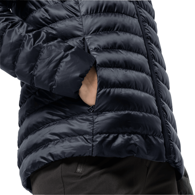Hot Women's Pack & Go Down Jacket Brand Jack Wolfskin Night Blue