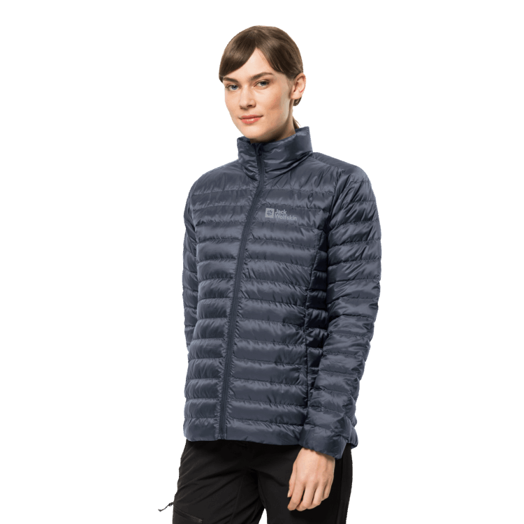 Best Women's Pack & Go Down Jacket Ombre Blue Brand Jack Wolfskin