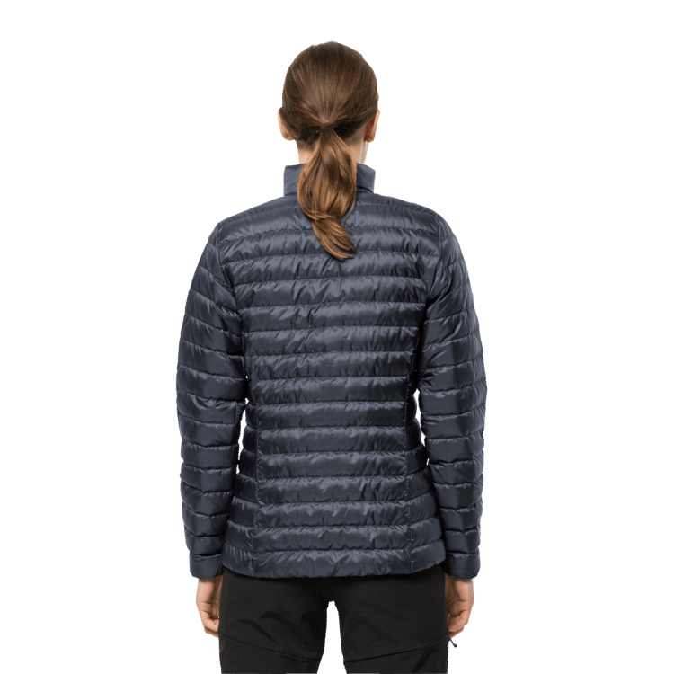 Best Women's Pack & Go Down Jacket Ombre Blue Brand Jack Wolfskin