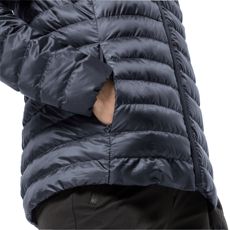 Best Women's Pack & Go Down Jacket Ombre Blue Brand Jack Wolfskin