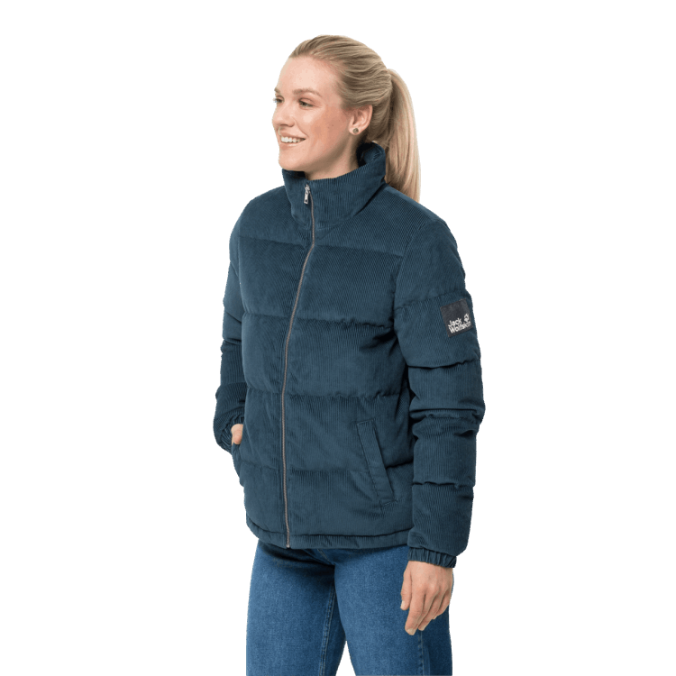 Collections Dark Slate Women's Nature Corduroy Jacket Brand Jack Wolfskin