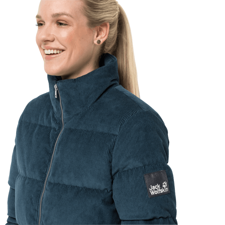 Collections Dark Slate Women's Nature Corduroy Jacket Brand Jack Wolfskin