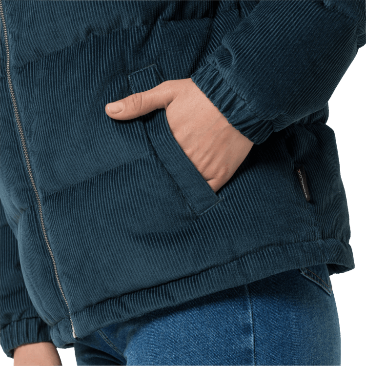 Collections Dark Slate Women's Nature Corduroy Jacket Brand Jack Wolfskin