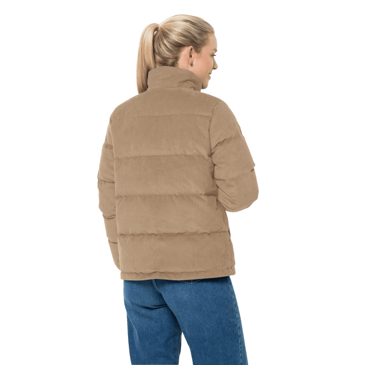 Women's Nature Corduroy Jacket Brand Jack Wolfskin Beige Origin