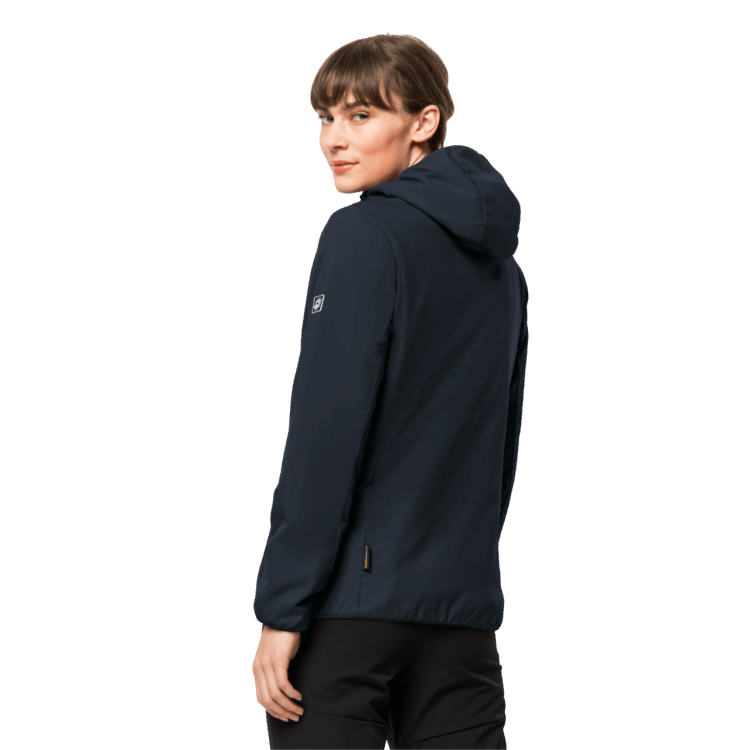 Women's JWP Atmos Jacket Brand Jack Wolfskin Origins Night Blue