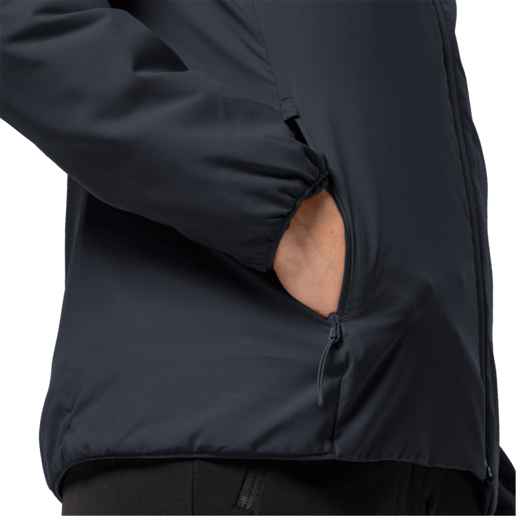 Women's JWP Atmos Jacket Brand Jack Wolfskin Origins Night Blue