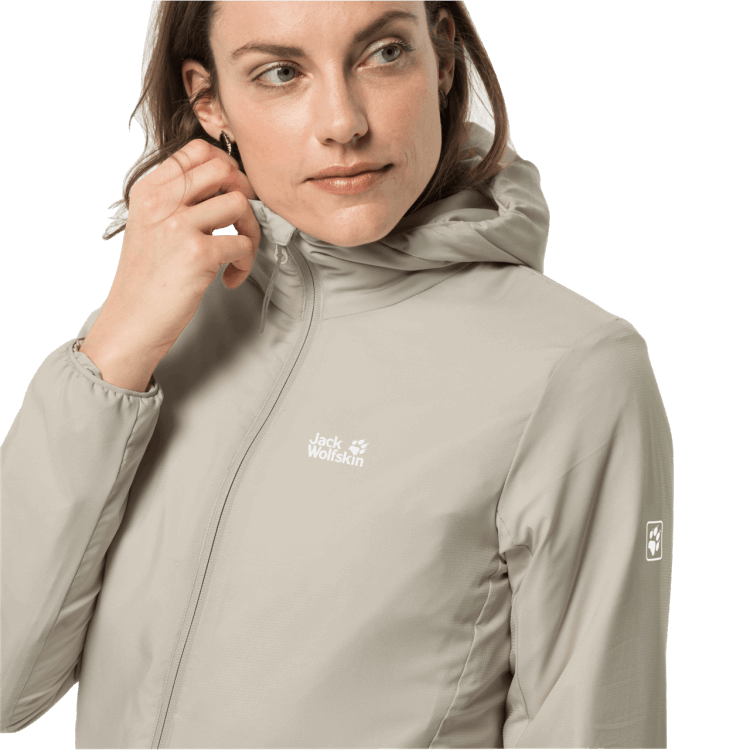 Women's JWP Atmos Jacket Dusty Grey Brand Jack Wolfskin