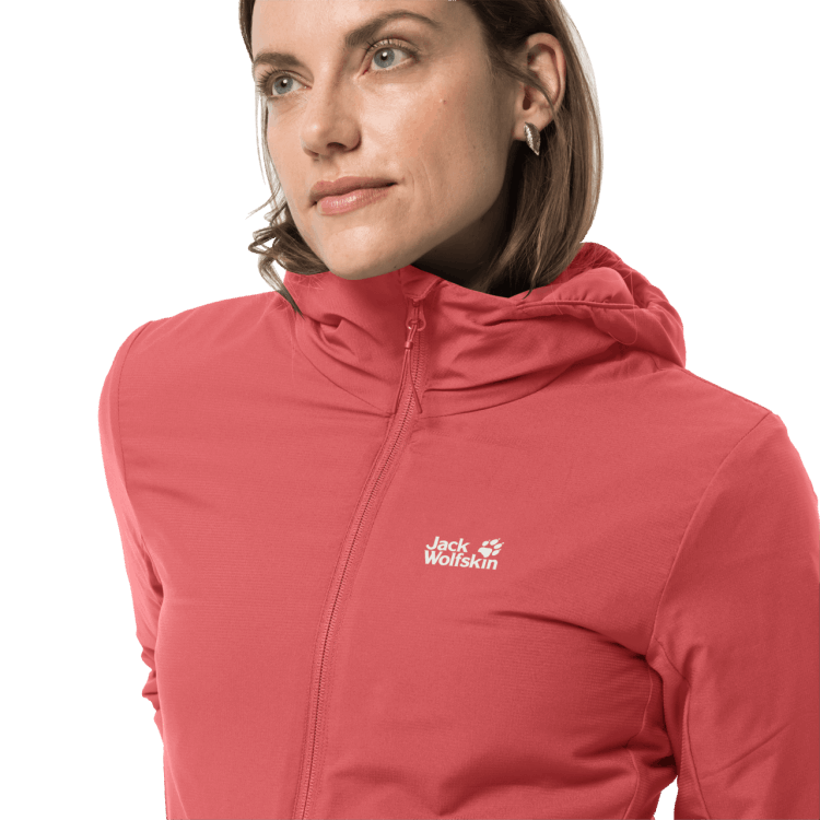 Women's JWP Atmos Jacket Coral Red Brands Brand Jack Wolfskin