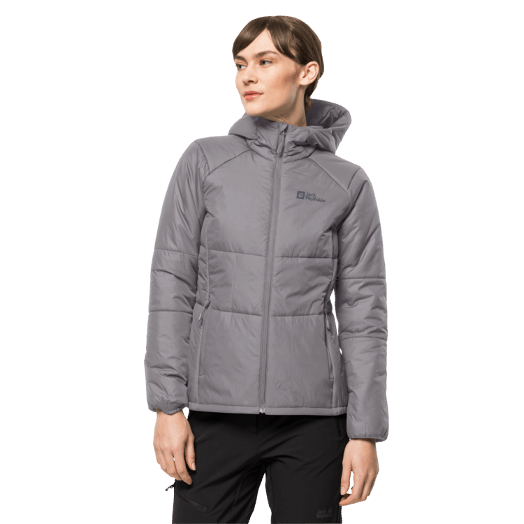 Brand Jack Wolfskin Fashion Women's Bergland Insulated Hoody Seagull