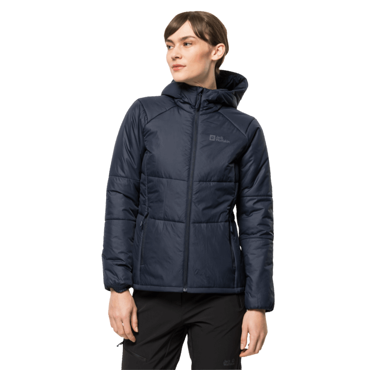 Brand Jack Wolfskin Women's Bergland Insulated Hoody Night Blue Collections