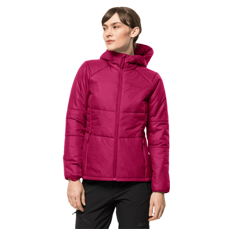 Brand Jack Wolfskin Women's Bergland Insulated Hoody Origin Cranberry