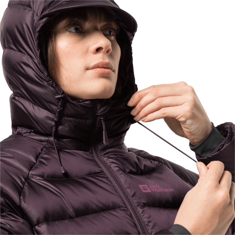 Grapevine Brand Jack Wolfskin Origins Women's Nebelhorn Down Hoody