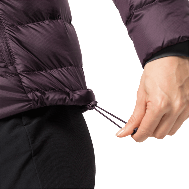 Grapevine Brand Jack Wolfskin Origins Women's Nebelhorn Down Hoody