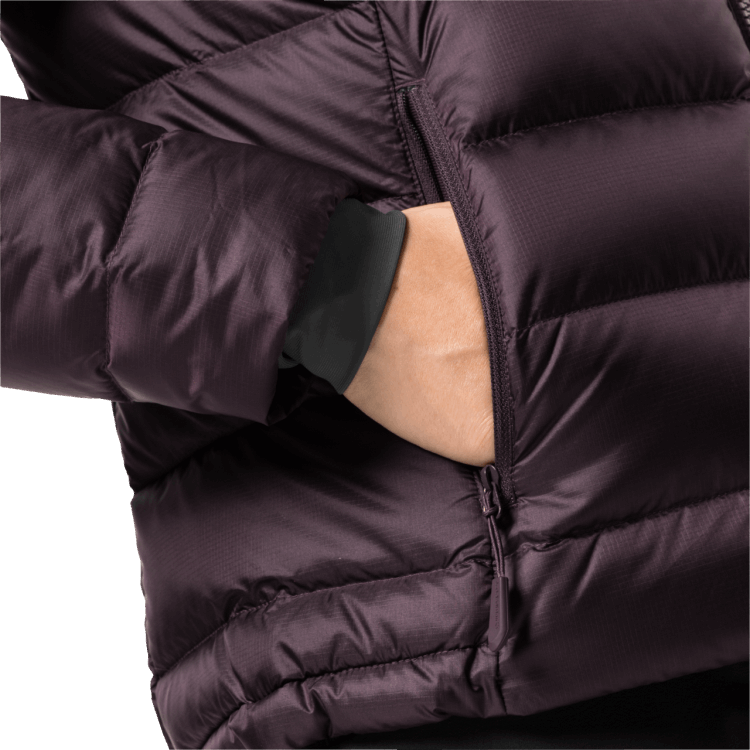 Grapevine Brand Jack Wolfskin Origins Women's Nebelhorn Down Hoody