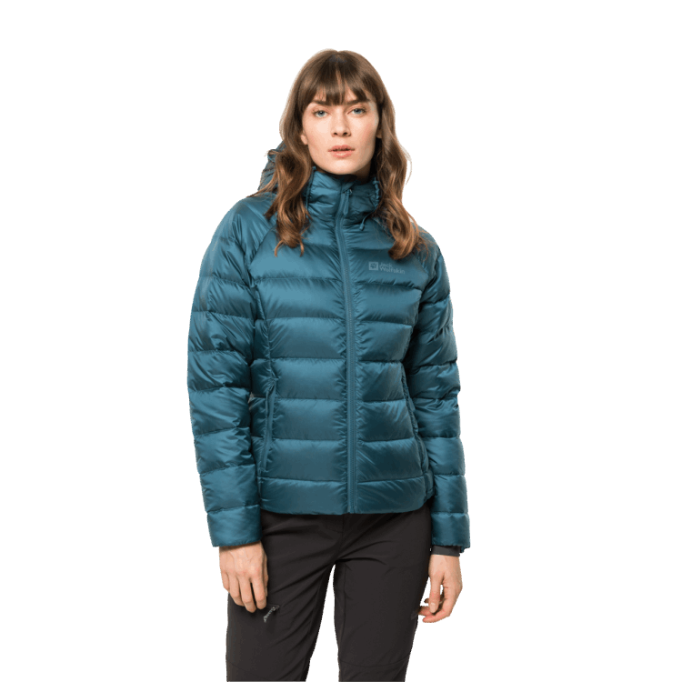 Blue Coral Brand Jack Wolfskin Women's Nebelhorn Down Hoody Brand