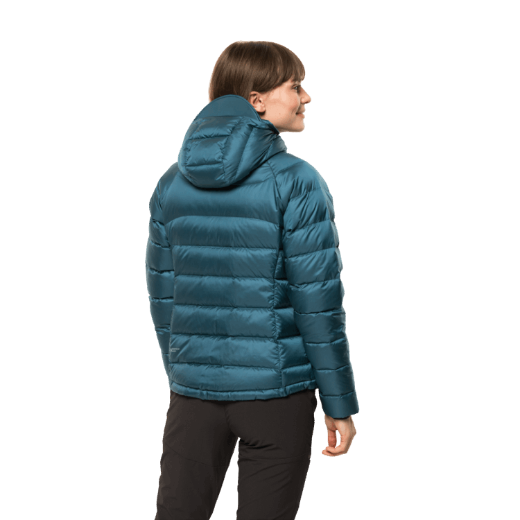 Blue Coral Brand Jack Wolfskin Women's Nebelhorn Down Hoody Brand