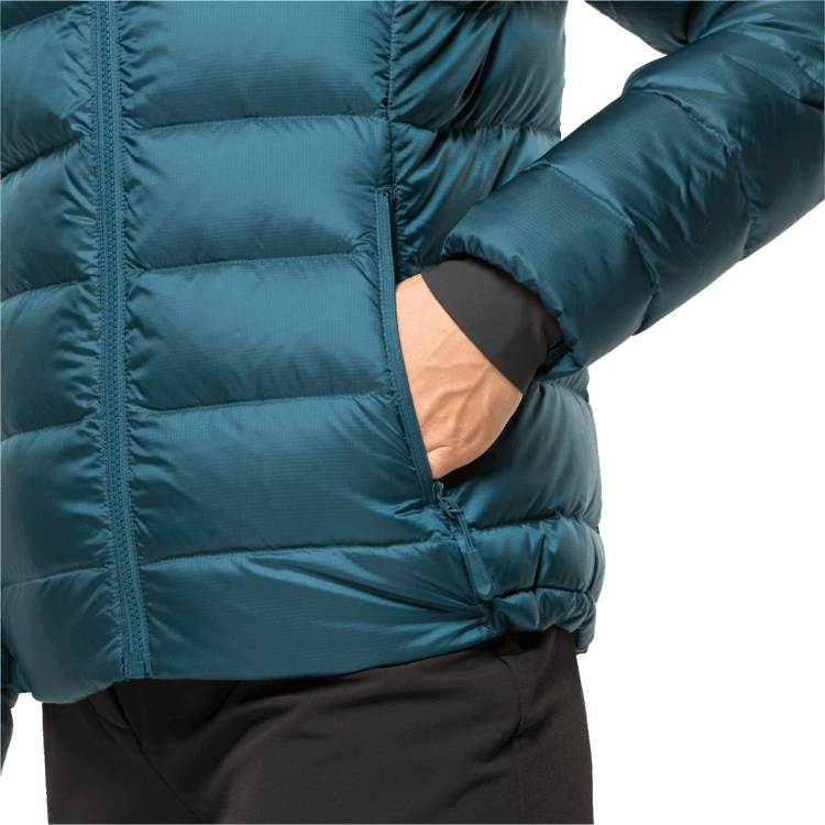 Blue Coral Brand Jack Wolfskin Women's Nebelhorn Down Hoody Brand