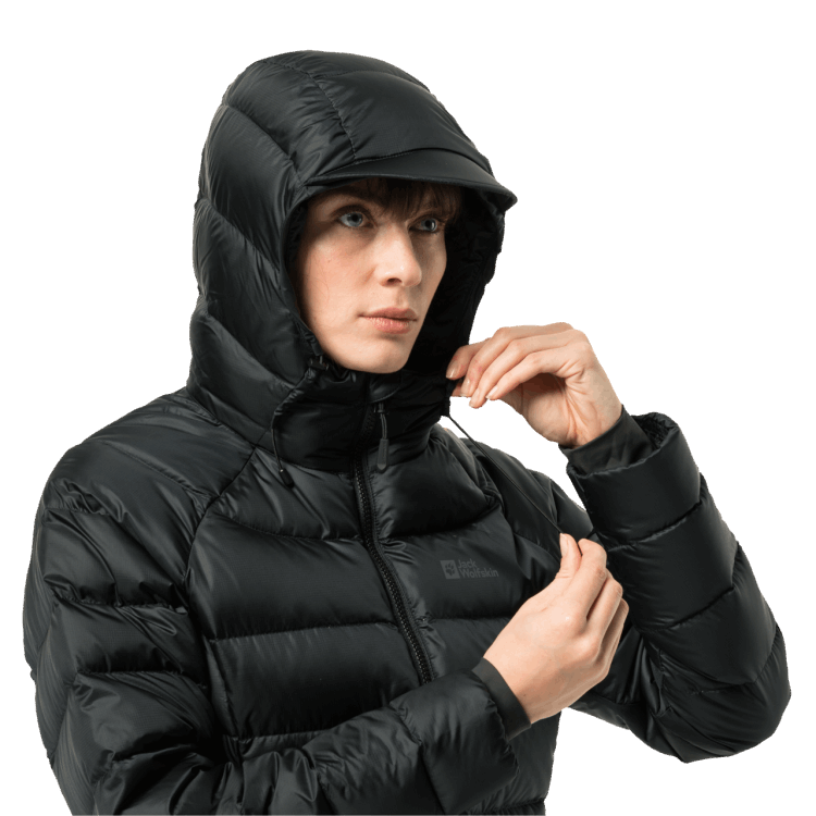 Black Brands Brand Jack Wolfskin Women's Nebelhorn Down Hoody
