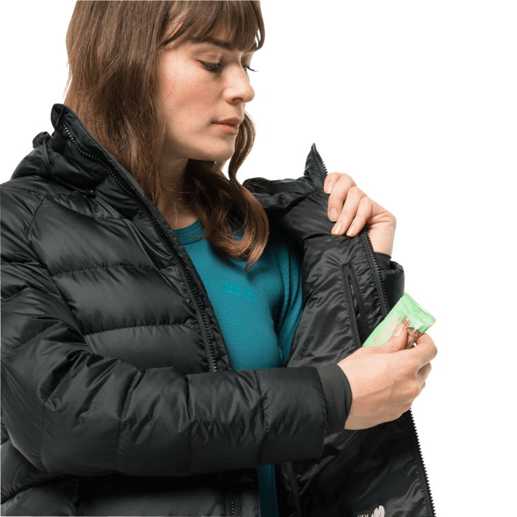 Black Brands Brand Jack Wolfskin Women's Nebelhorn Down Hoody