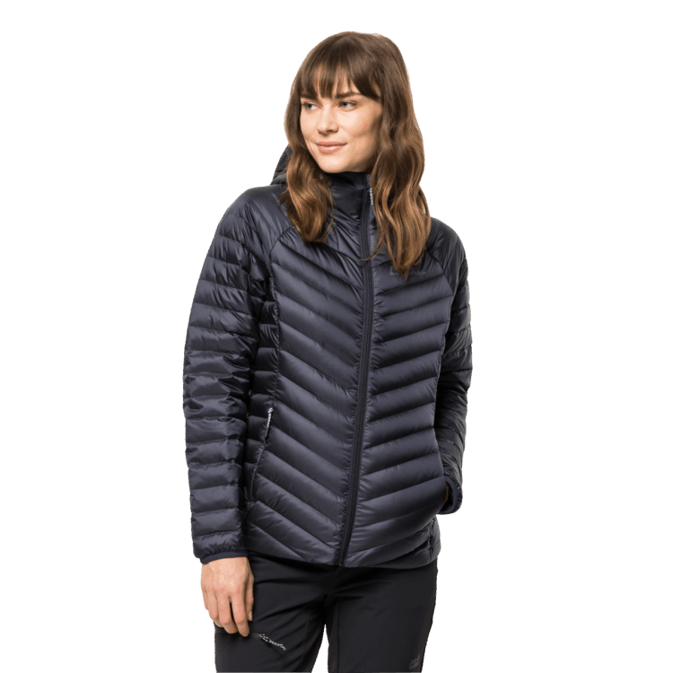 Graphite Women's Passamani Down Hoody Brand Jack Wolfskin Hot