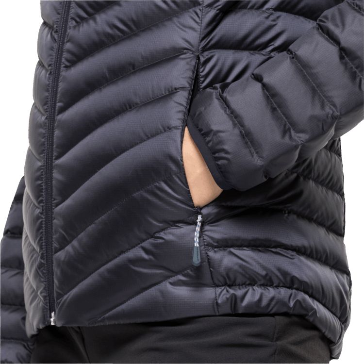 Graphite Women's Passamani Down Hoody Brand Jack Wolfskin Hot