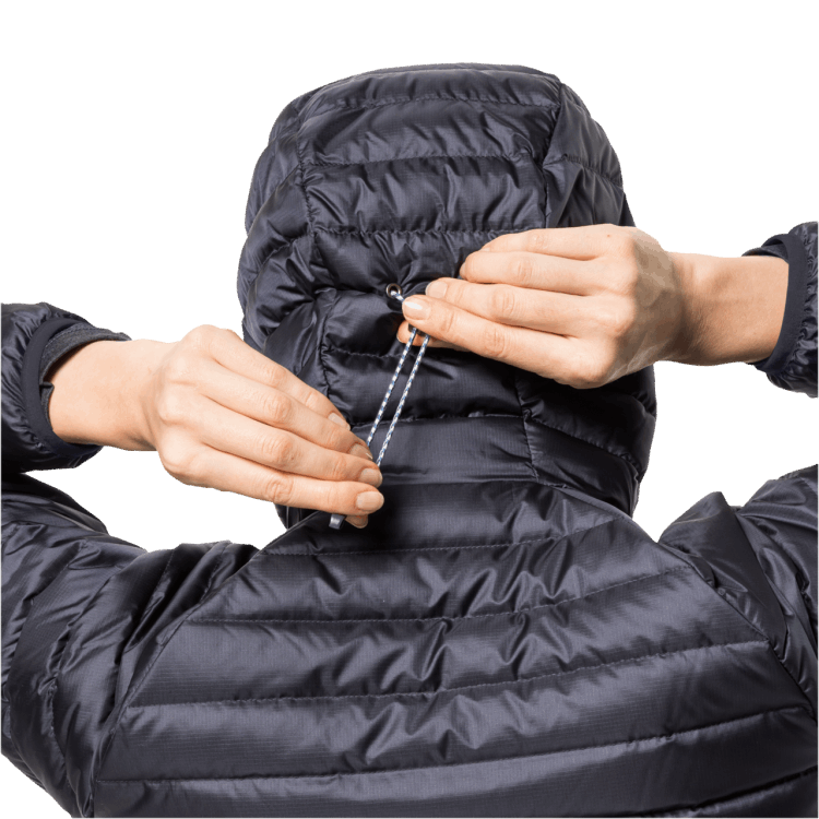 Graphite Women's Passamani Down Hoody Brand Jack Wolfskin Hot
