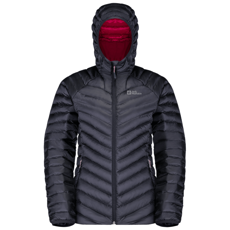 Graphite Women's Passamani Down Hoody Brand Jack Wolfskin Hot