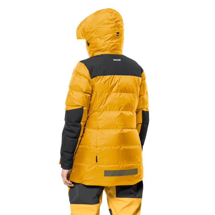 New Women's 1995 Series Cook Jacket Brand Jack Wolfskin Burly Yellow Xt