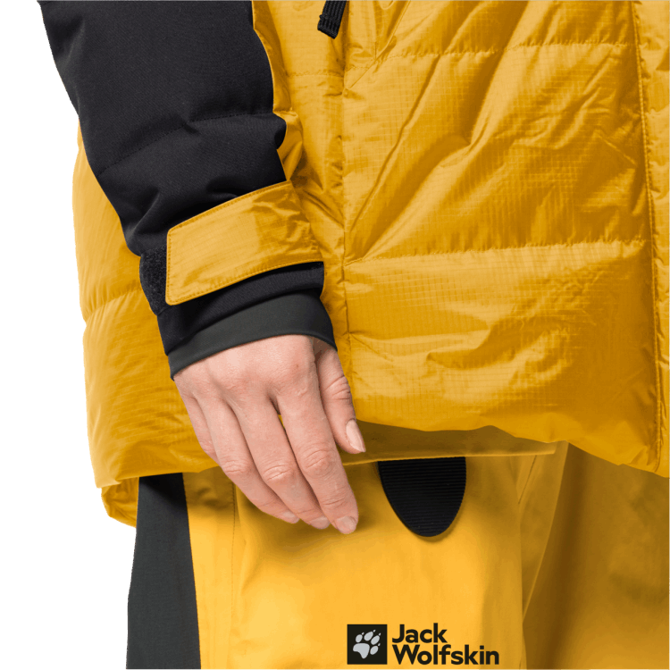 New Women's 1995 Series Cook Jacket Brand Jack Wolfskin Burly Yellow Xt