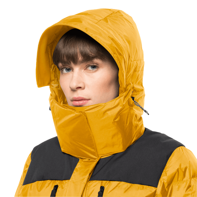 New Women's 1995 Series Cook Jacket Brand Jack Wolfskin Burly Yellow Xt