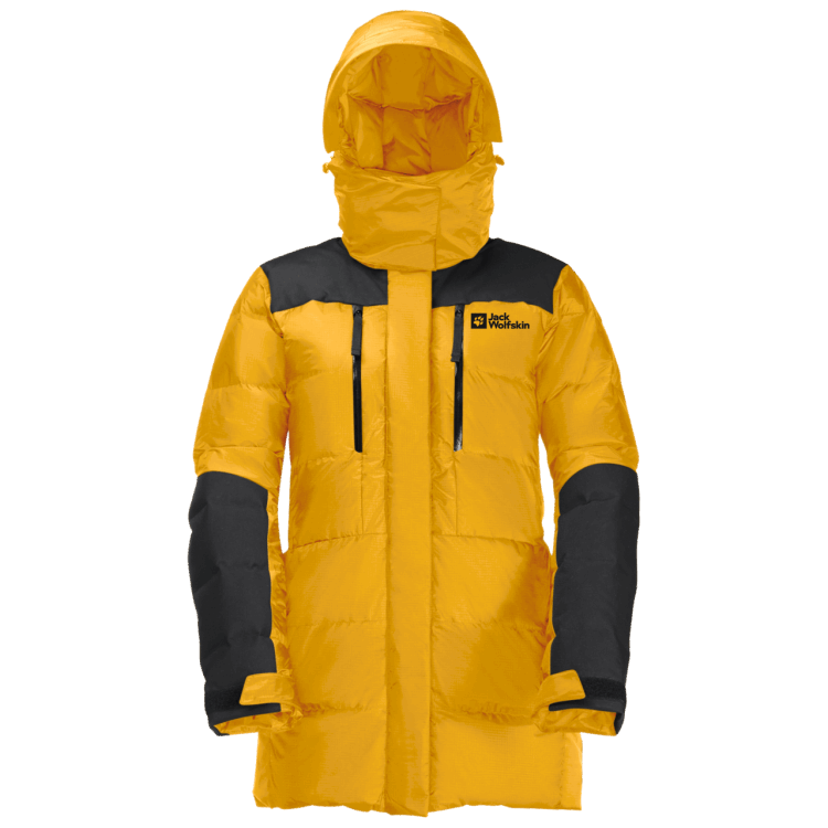 New Women's 1995 Series Cook Jacket Brand Jack Wolfskin Burly Yellow Xt