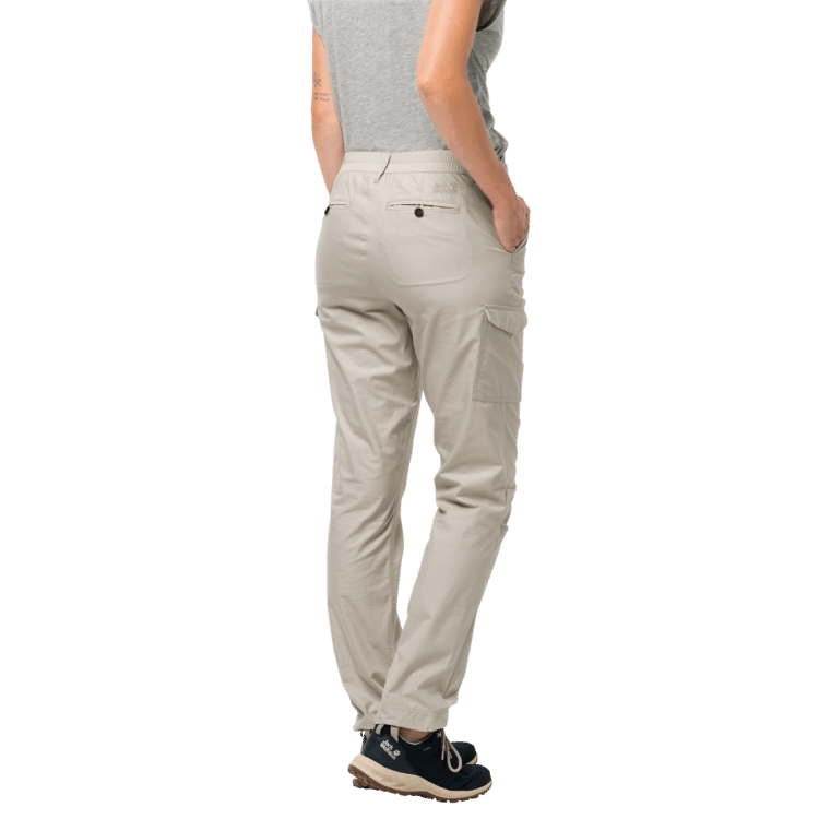 Dusty Grey Fashion Women's Lakeside Pants Brand Jack Wolfskin