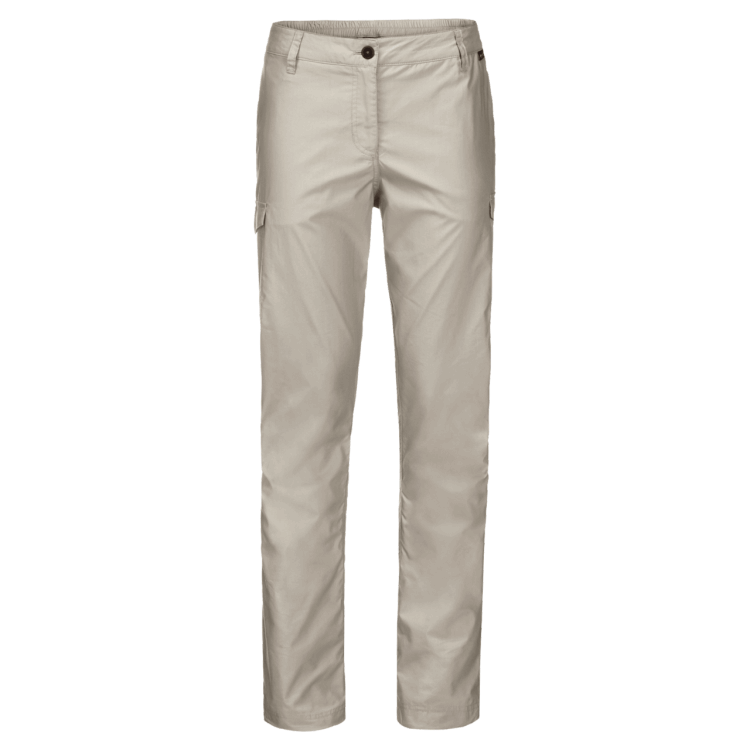 Dusty Grey Fashion Women's Lakeside Pants Brand Jack Wolfskin