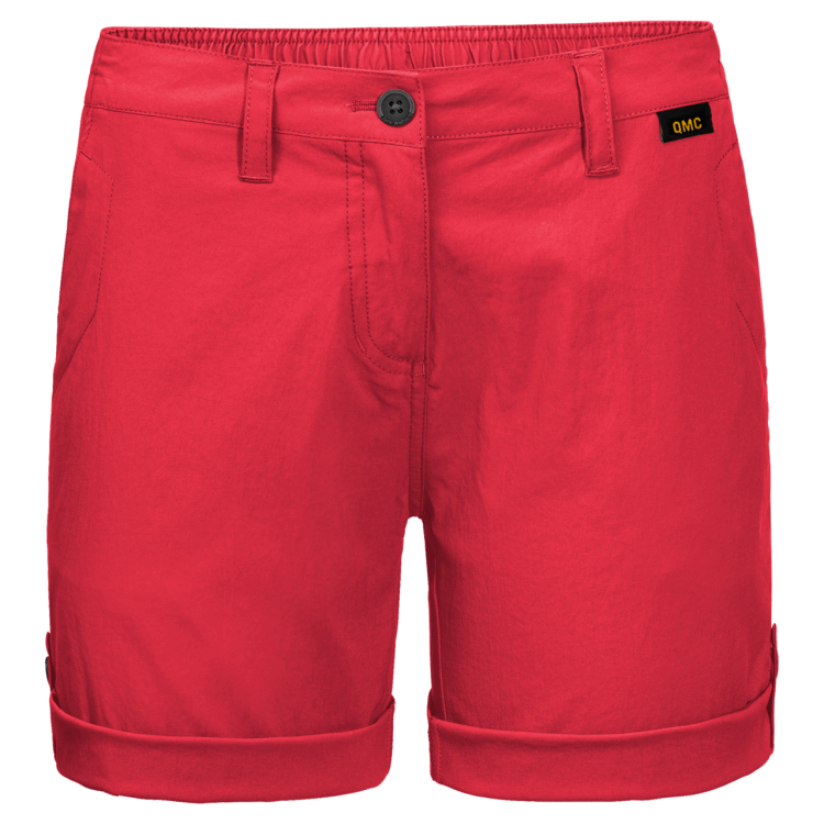 Women's Desert Shorts Tulip Red Brand Jack Wolfskin Fashion
