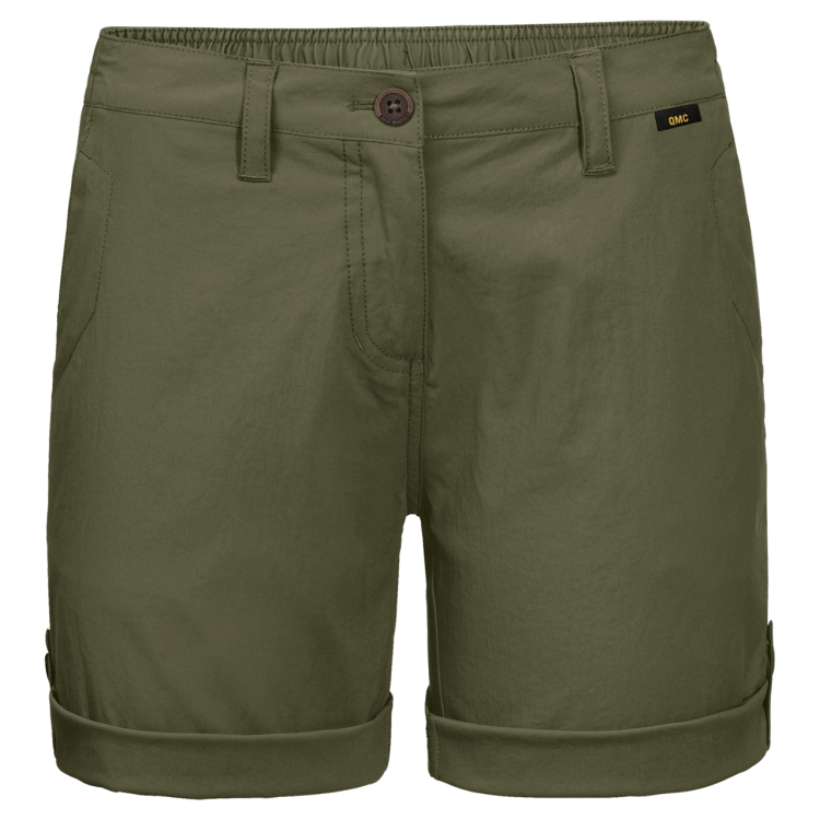 Women's Desert Shorts Delta Green Collection Brand Jack Wolfskin