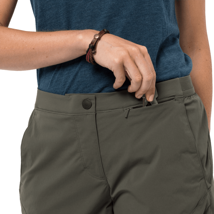 Brand Jack Wolfskin Grape Leaf Origins Women's Hilltop Trail Shorts